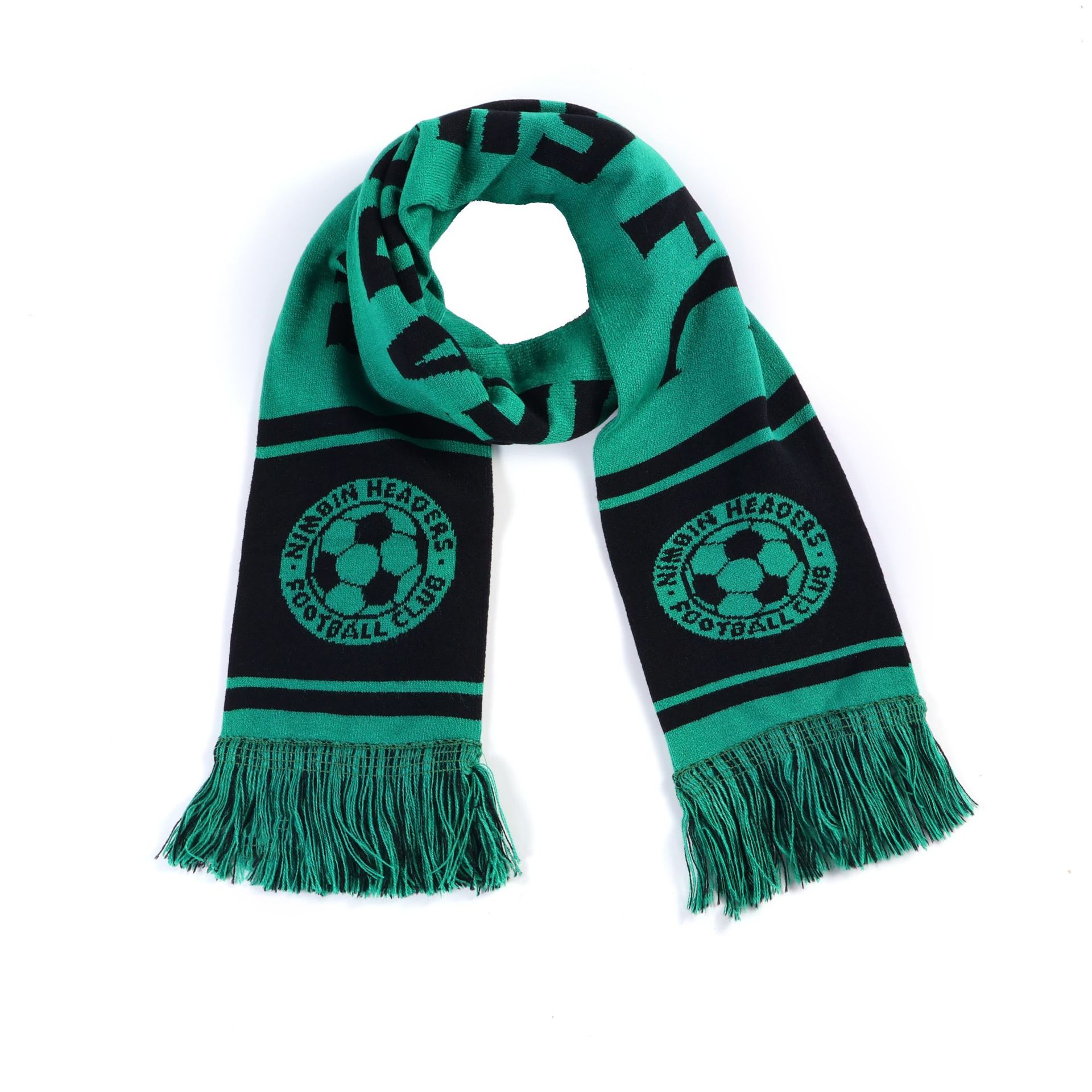 College Football Knitted Acrylic Scarf